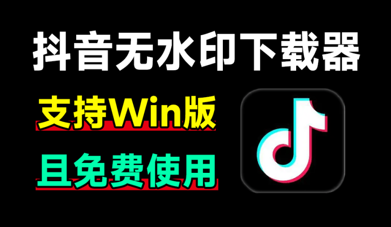 最新抖音无水印解析器，完全免费，无广告！使用简单，支持自动识别下载 抖音视频下载工具v1.0单文件版-数字宝库