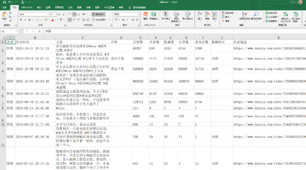 图片[3]-抖音主页作品一键批量下载，支持导出数据，完全免费，支持Win系统使用 附带使用教程-数字宝库