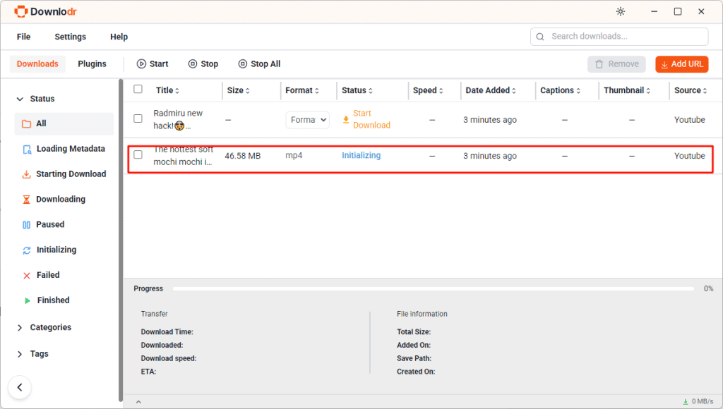 图片[2]-油管视频下载工具！Downlodr一键搞定1800+平台视频，4K 画质秒存！-数字宝库