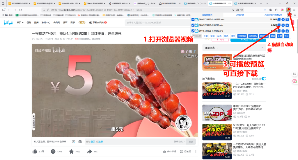 图片[2]-猫抓插件 & M3U8下载器：网页资源嗅探与流媒体下载器，轻松 get 网页视频！-数字宝库
